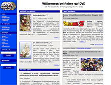 Tablet Screenshot of animeaufdvd.info